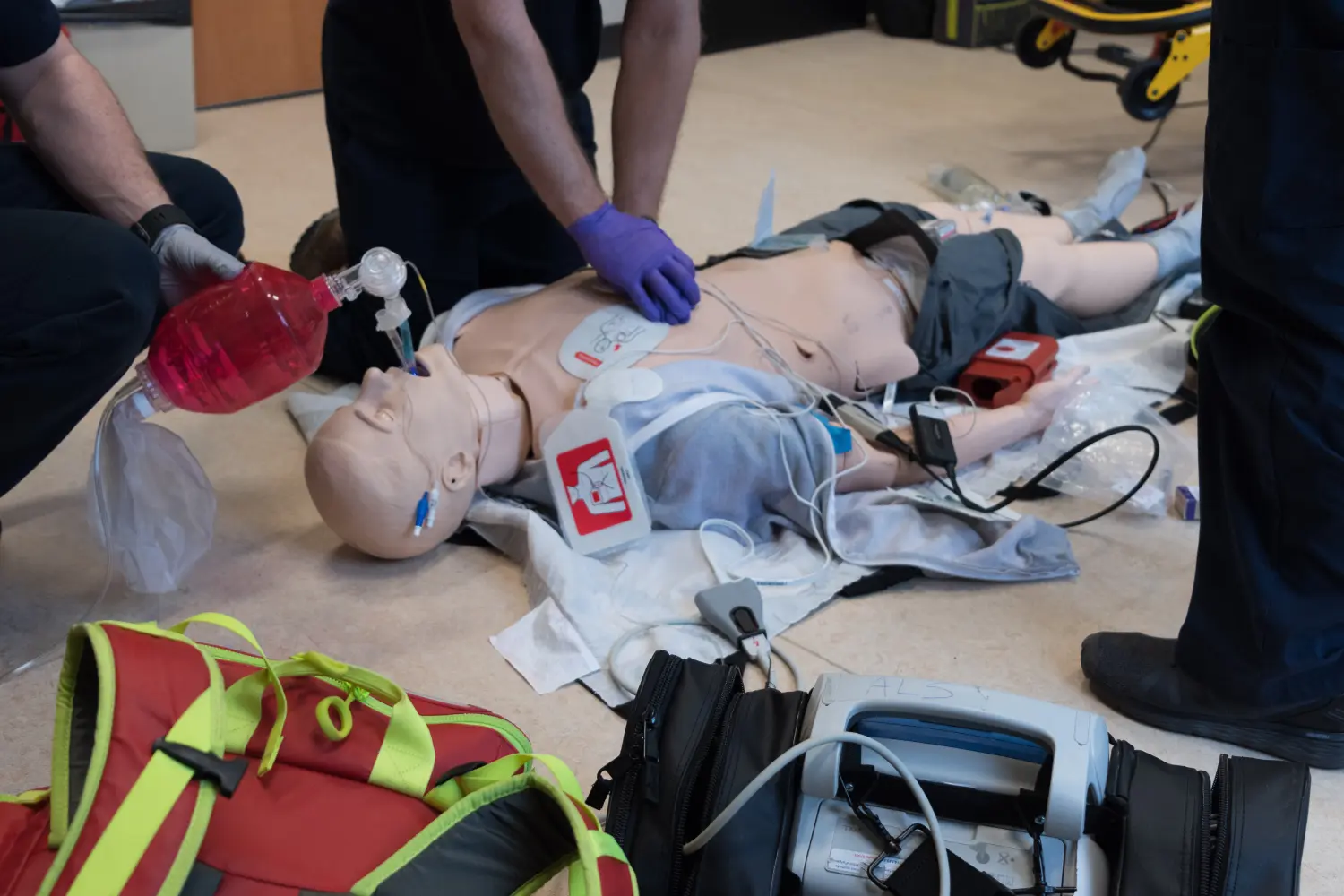 Advance Care Sanitäter in der Ausbildung