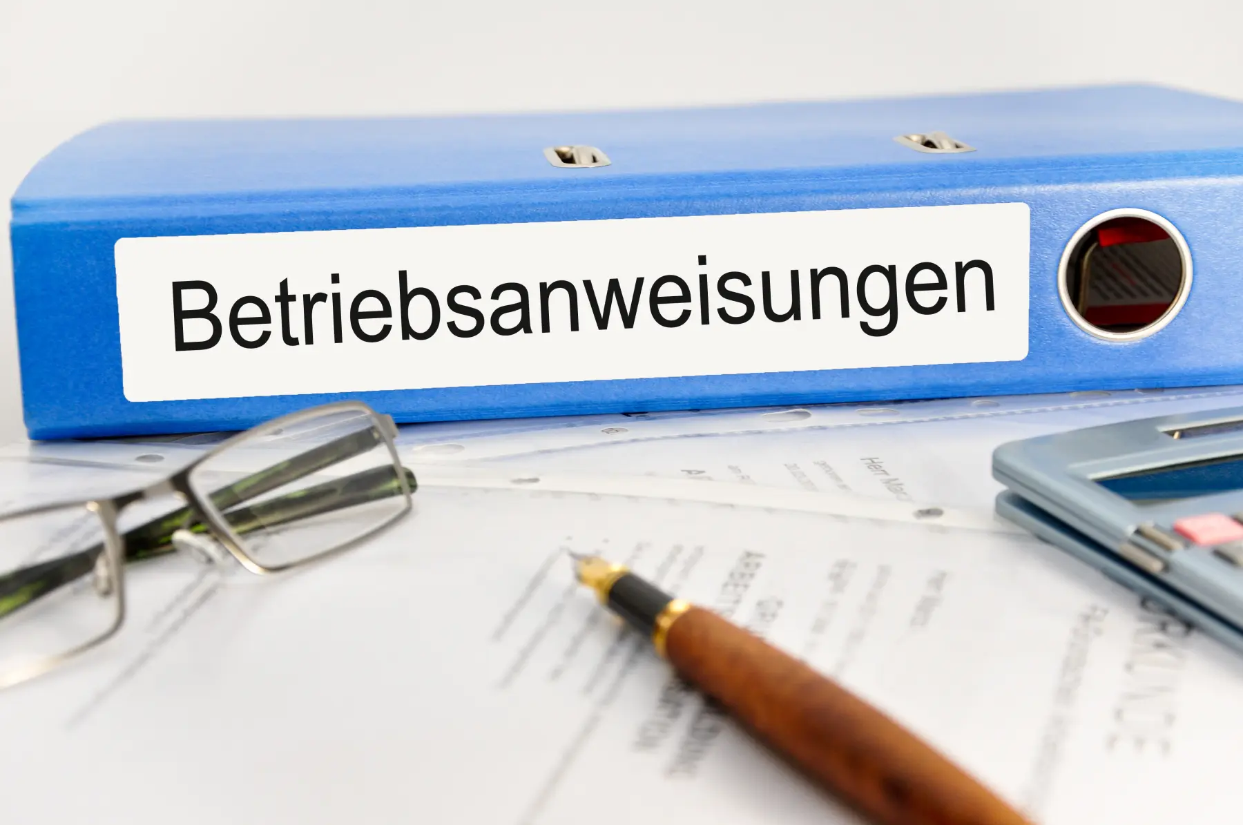 Anleitung in einem Ordner